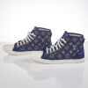 Louis Vuitton Monogram Denim Shoes, Size 37 with Box - 2