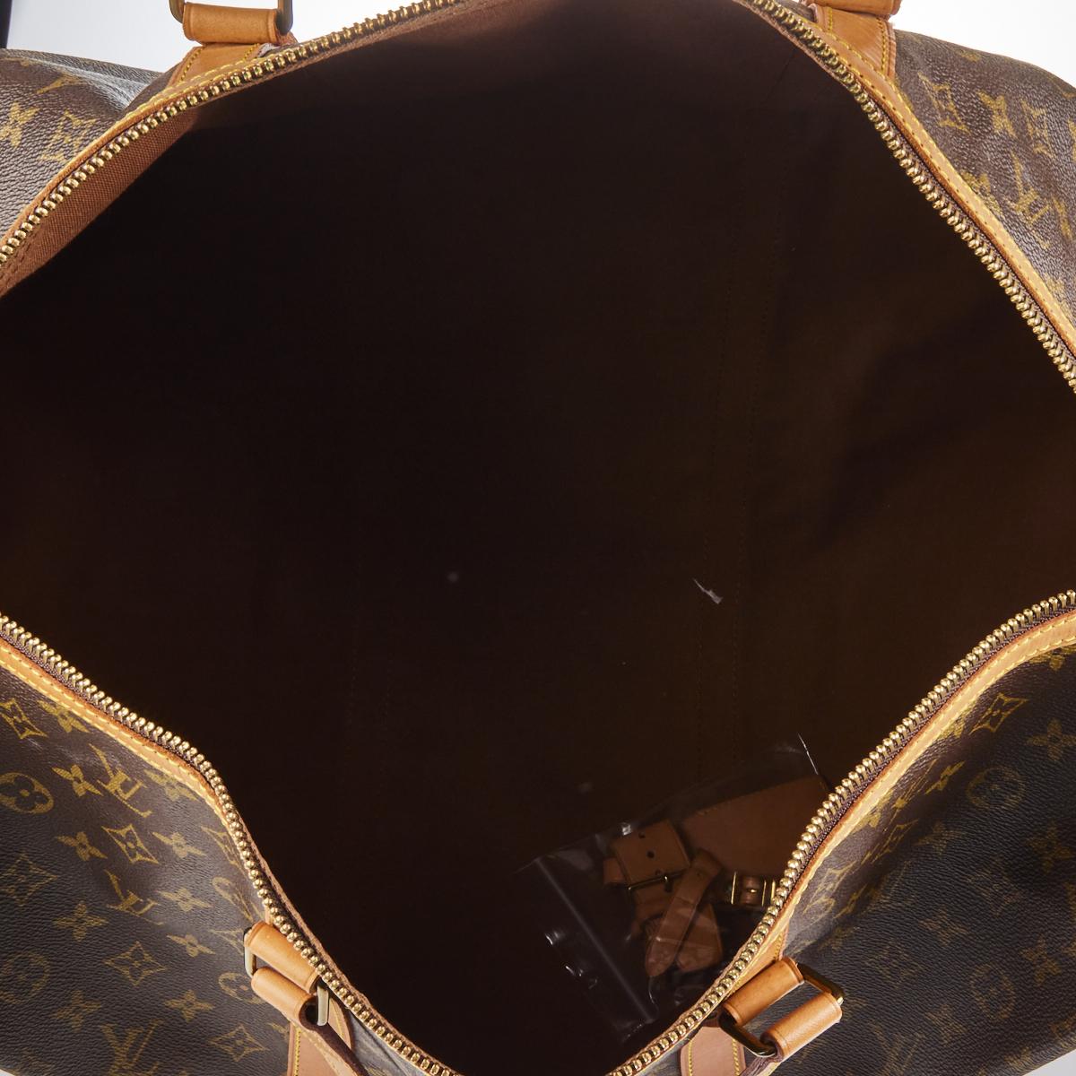 Louis Vuitton Sac Souple 55 Monogram Travel Bag Auction