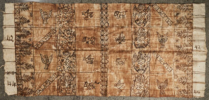 A Large Tapa Cloth