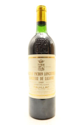 (1) 1989 Chateau Pichon Longueville Comtesse de Lalande, Pauillac [JR17]