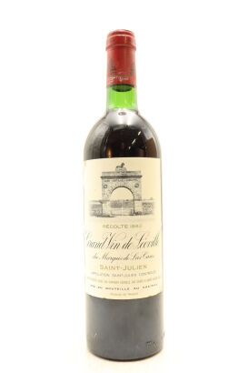 (1) 1982 Chateau Leoville-Las Cases 'Grand Vin de Leoville', Saint-Julien [JR18] [RP97] [WS95]