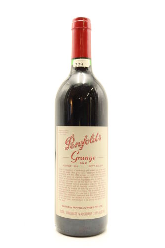 (1) 1994 Penfolds Grange Bin 95, South Australia [JR17.5] [JO97] [WS96] [WE96]