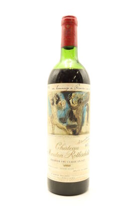 (1) 1973 Chateau Mouton Rothschild, Pauillac (MS)