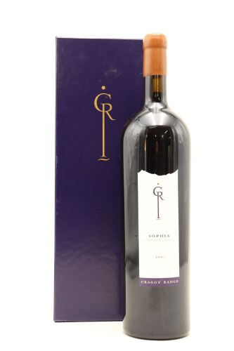 (1) 2001 Craggy Range Sophia Merlot, Gimblett Gravels, 1500ml