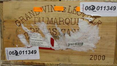 (12) 2000 Chateau Leoville Las Cases