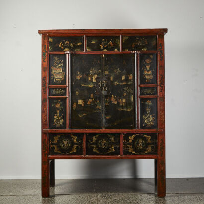 A Large Chinese Armoire