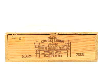 (6) 2008 Chateau Leoville Barton, Saint-Julien [WE96] (OWC)