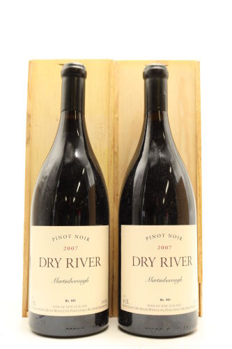 (2) 2007 Dry River Pinot Noir, Martinborough, 1500ml (GB)