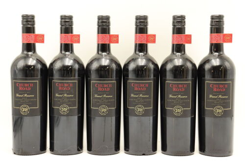 (6) 2013 Church Road Grand Reserve Cabernet Merlot, Hawkes Bay [BC95]