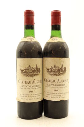 (2) 1969 Chateau Ausone, Saint-Emilion