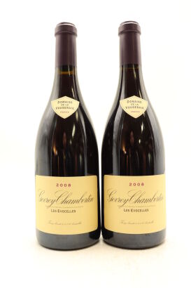 (2) 2008 Domaine de la Vougeraie Gevrey-Chambertin Les Evocelles, Cote de Nuits [JR17]