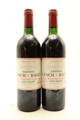 (2) 1988 Chateau Lynch-Bages, Pauillac