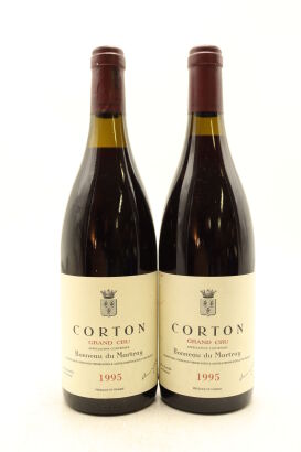 (2) 1995 Domaine Bonneau du Martray Corton Grand Cru, Cote de Beaune