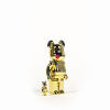 A Pair Of Be@rBrick Gold Chrome Pikachus 100% & 400% - 2