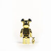 A Pair Of Be@rBrick Gold Chrome Pikachus 100% & 400% - 3