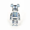 A Be@rBrick 20th Anniversary Deep Chrome Figurine 1000%