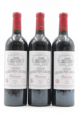 (3) 2005 Chateau Grand-Puy-Lacoste, Pauillac [JR17.5]