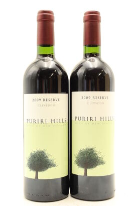 (2) 2009 Puriri Hills Reserve Merlot Cabernet Franc Carmenere, Auckland [BC95]