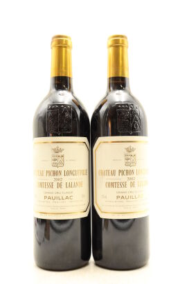 (2) 2002 Chateau Pichon Longueville Comtesse de Lalande, Pauillac