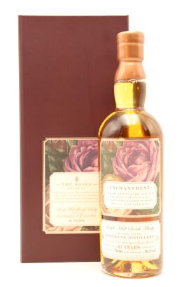 (1) Rosebank 21 Year Old Speciality Drinks The Roses Edition #7 'Enchantment' Single Malt Scotch Whisky, 50.3% ABV