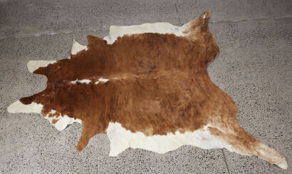 An Australian X Large Tan Cowhide