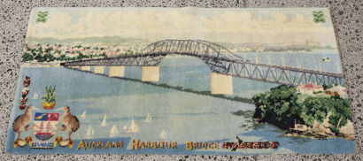 A Feltex Picture Rug Of The Auckland Harbour Bridge