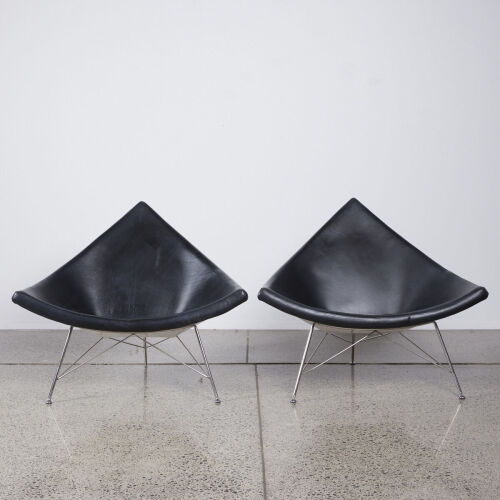 A Pair Of MCM Coconut Chairs