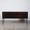 A Danish Rosewood Sideboard On Hairpin Legs