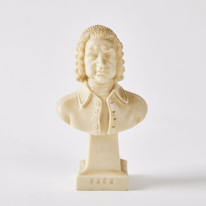 A Small Bust Of Bach