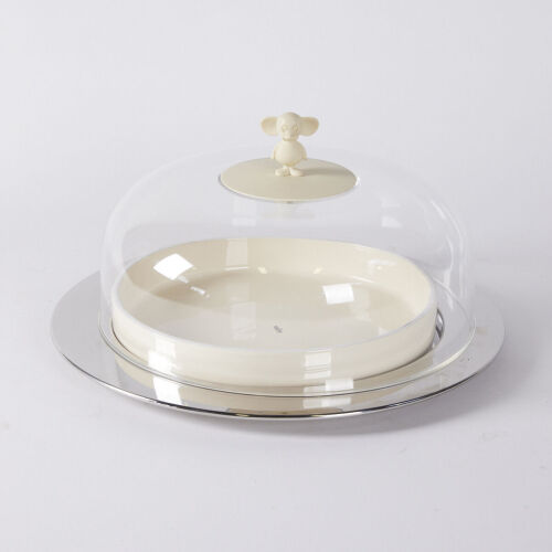 A Limited Edition Alessi Cheese Platter MG30 Designed By Michael Graves C1997