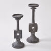 A Pair Of Decorative Candle Stands