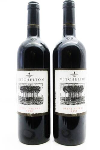 (2) 1998 Mitchelton Print Shiraz