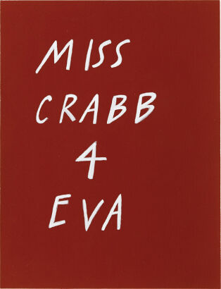 ERICA VAN ZON Miss Crabb 4 Eva