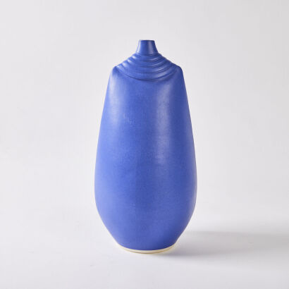 A Richard Cadness Flattened Vase