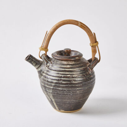 A Stoneware Teapot