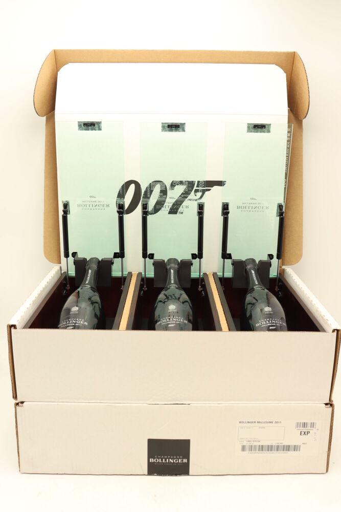 6) 2011 Bollinger 'James Bond 007' 60th Anniversary Limited