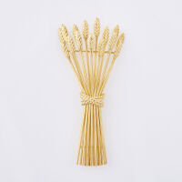 18ct Yellow Gold, Tiffany and Co Wheat Sheaf Brooch, circa 1990's