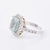 18ct White Gold, 5.74ct Aquamarine and 1.38ct Diamond Ring - 2