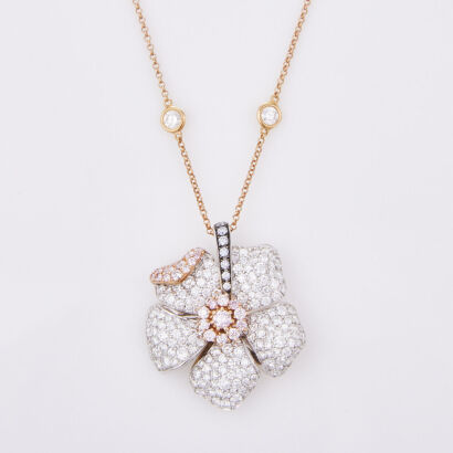 .50ct Argyle Pink Blossom Diamond Pendant - Ltd Edition