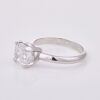 18ct White Gold, 3.51ct, D Flawless, Cushion Cut Diamond Solitaire Ring - 2