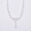 18ct White Gold, 4.11ct Diamond Set Necklace