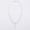 18ct White Gold, 4.11ct Diamond Set Necklace - 2