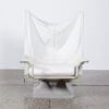 An AEO650 Chair by Paolo Deganello/Archizoom Associati for Cassina In White Leather