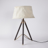 A Nautical Tripod Lamp With Anthropologie Shade