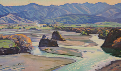 OWEN R LEE Waiau River, near Hamne