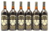 (6) 1980 Wolf Blass Black Label Shiraz - Cabernet Sauvignon, South Australia