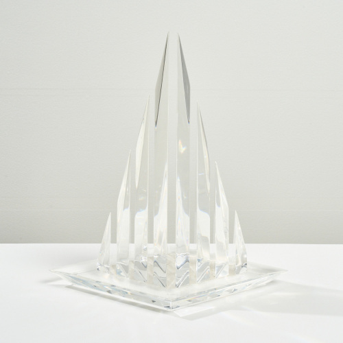 An American Lucite Sculpture by Van Teal