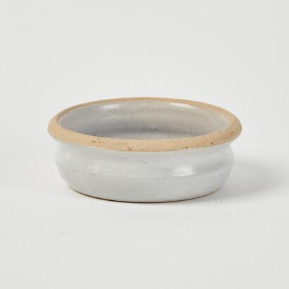 A Graeme Storm Blue And White Stoneware Bowl