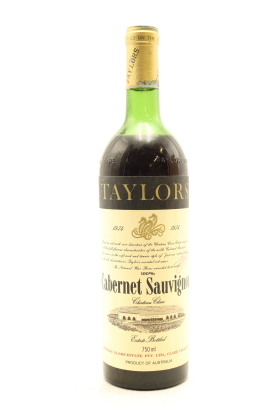 (1) 1974 Taylors Chateau Clare Estate Bottled Cabernet Sauvignon, Clare Valley (US)