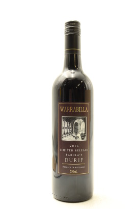 (1) 2015 Warrabilla Limited Release Parolas Durif, North East Victoria